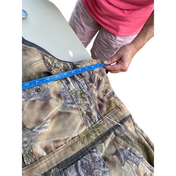 Longleaf Mens Camouflage Hunting Overalls Size 3 x With Adjustable Straps & Mult - Picture 3 of 7